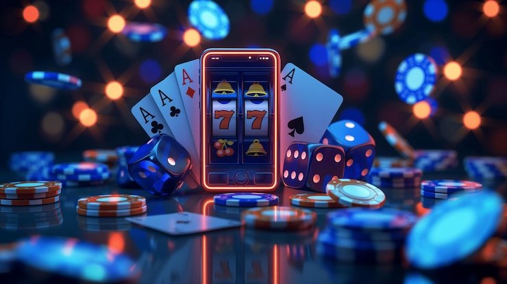 Logo metode e-wallet DANA, OVO, dan GoPay untuk deposit instan